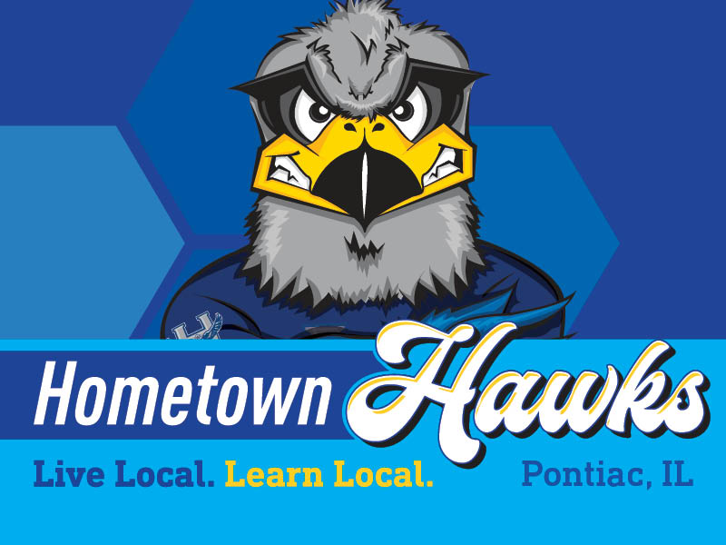 Hometown Hawks Logo